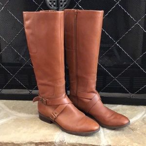 Nine West Blogger Harness Riding Boots